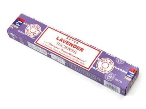 SATYA LEVANDUĽOVÉ KADIDLÁ 15G LEVANDUĽA INDIA