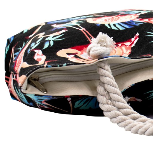 Veľká dámska BEACH BAG, priestranná LETNÁ shopper taška cez rameno