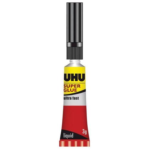 SUPER GLUE Ultra rýchle kontrolné lepidlo 3 g UHU