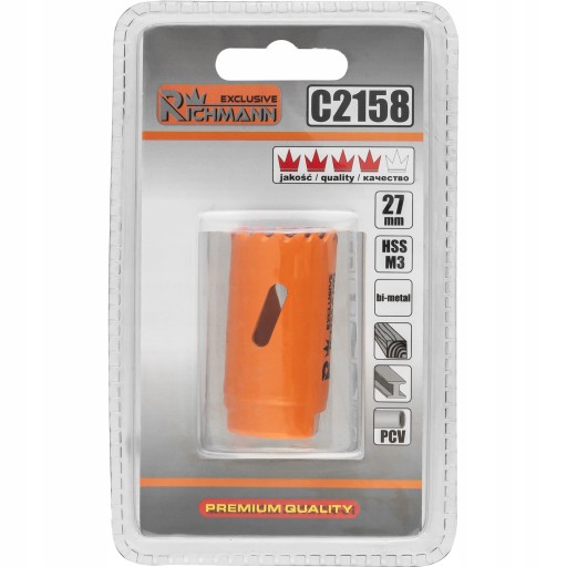 RICHMANN BIMETALOVÁ HSS OTVOROVÁ PÍLA M3 27MM C2158