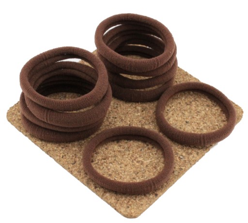 VLASY LYCRA STRONG BROWN 10 KS SET