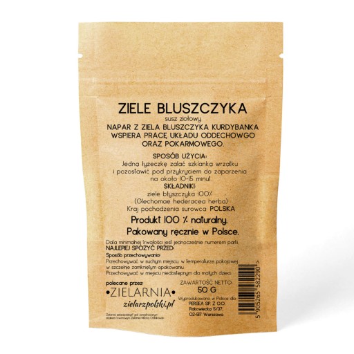 Brečtan KURDYBANEK POĽSKÝ bylinkový sušený čaj