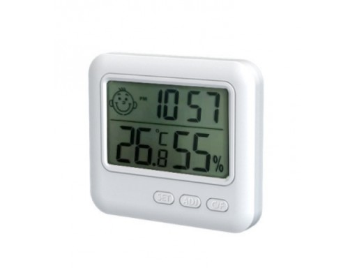 Teplomer vlhkomer meteostanica LCD elektronický senzor SA009