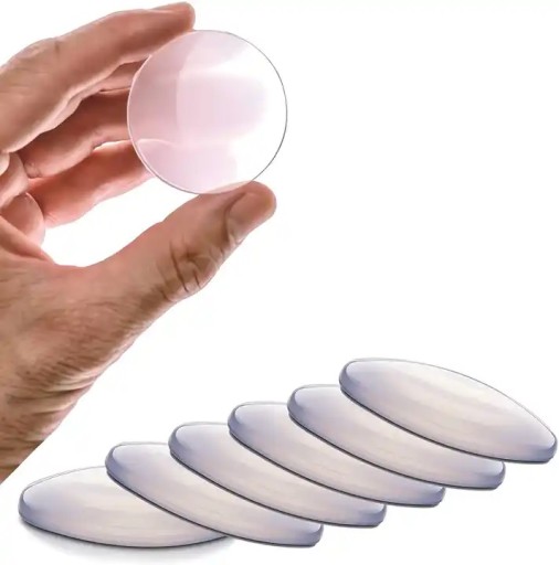 Nárazník Transparent Door Protector Wall Bumper - 6 kusov