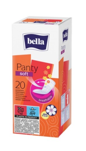 Bella Panty Soft hygienické vložky 20 ks.