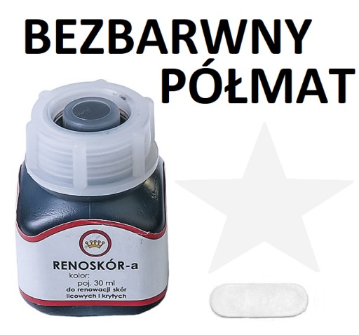 FARBA NA KOŽU RENOSKÓR bezfarebná polomatná