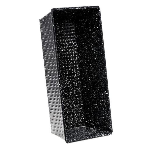 Textúrovaný plech na pečenie, čierny, 26x11x7,5 cm