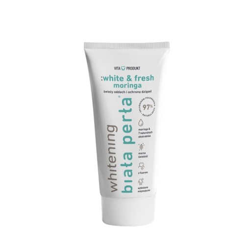 Biela Perła Fresh, bylinná zubná pasta, 75 ml