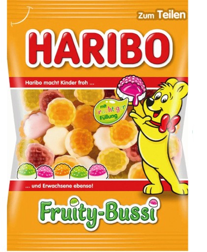Haribo Fruity Bussi želé s ovocnou šťavou 160g