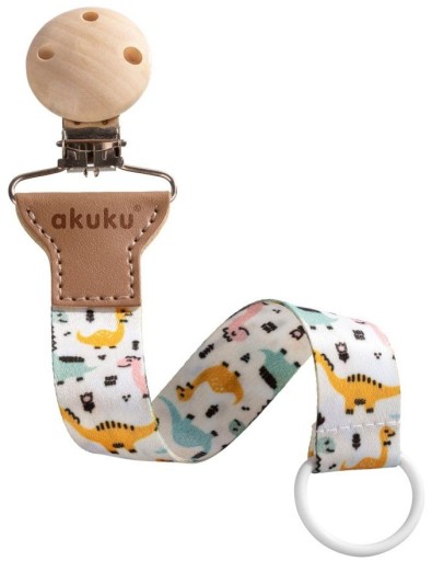 AKUKU stuha Prívesok na cumlík Dinusie