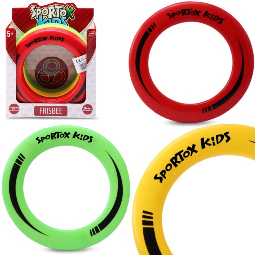 FRISBEE vrhací DISK LETIACI TANIER SPORTOX KIDS FARBY