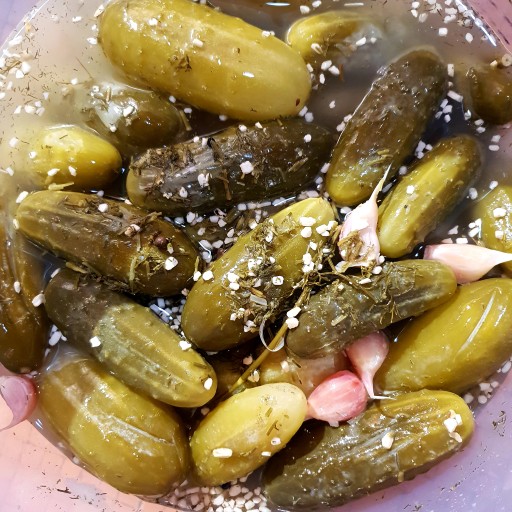 Domáce nakladané uhorky Naše POĽSKÉ