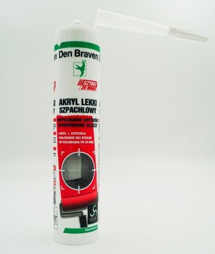 Den Braven Acrylic Fast Express Fast Light Filler natierateľná biela 280 ml