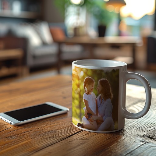 Personalizovaný fotohrnček s vašou fotografiou, textom a potlačou, 330 ml