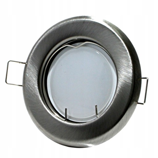 SET GU10 LED žiarovka, sada, 3W, OCELOVÝ DOMČEK, CHROM / MOSADZ / BIELA