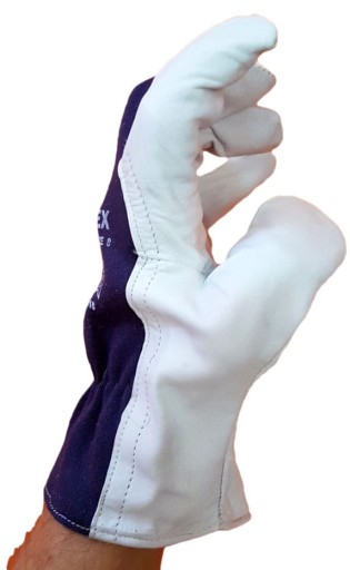 Kožené pracovné rukavice SOFT TOPER, lícová koža MONTERSKIE - 9 L