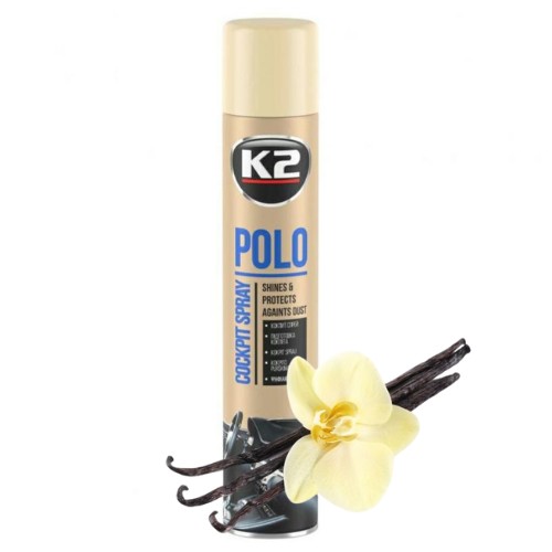 K2 POLO VANILKA leštiaci sprej na plasty a plasty 750 ml