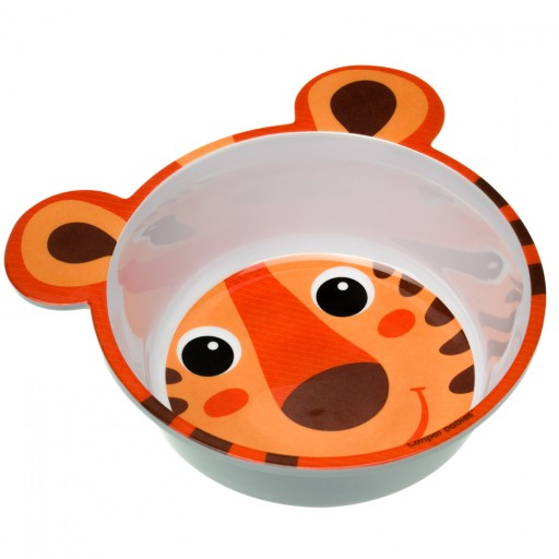 CANPOL MELAMINE BOWL, protišmyková, s rúčkami