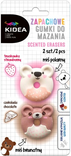 VONNÁ GUMA 2 ks BEAR DONUT BEARS