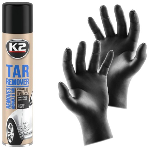 K2 TAR REMOVER 300ML ODSTRAŇUJE ASFALTOVÉ dechtové živice Re