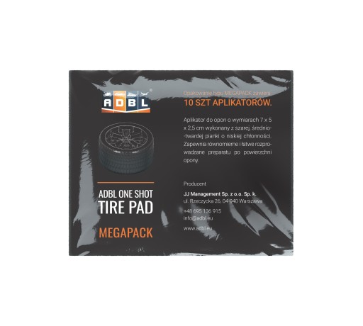 ADBL ONE SHOT TIRE PAD MEGA PACK - Aplikátor pneumatík