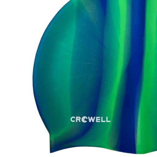 Silikónová plavecká čiapka Crowell Multi Flame