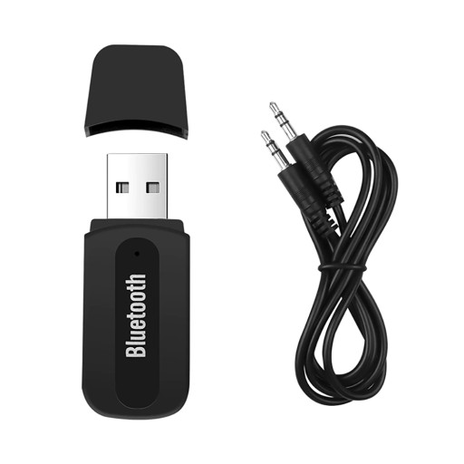 PRIJÍMAČ ZVUKU ADAPTÉR BLUETOOTH USB + AUX