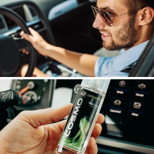 K2 COSMO 50 ML ZELENÉ JABLKO OSVIEŽOVAČ AUTO