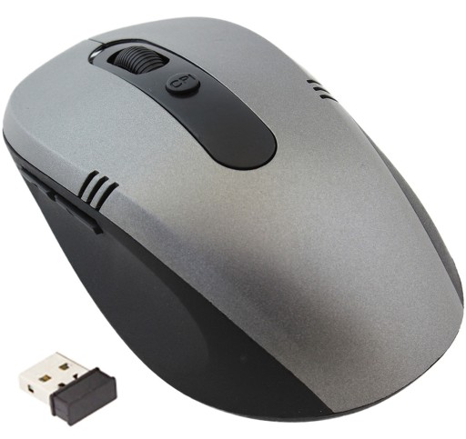 BEZDRÔTOVÁ MYŠ PRE KANCELÁRSKU LAPTOP PC ERGONOMICKÁ OPTICKÁ MYŠ AK211