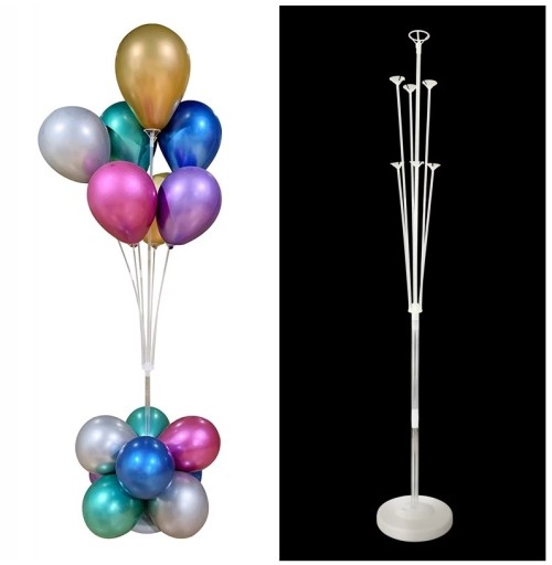 STOJAN NA BALÓNY SVADOBNÉ NARODENINY 130 CM XL