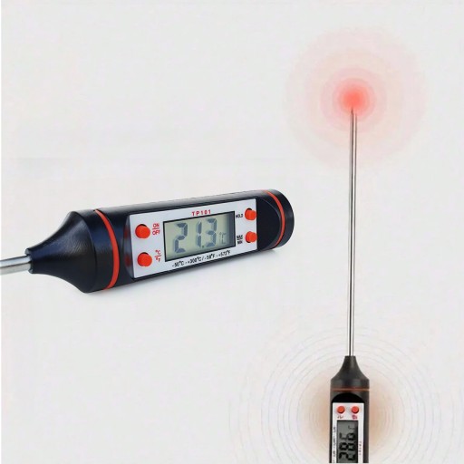 DIGITÁLNY KUCHYNSKÝ TEPLOMER PRE MÄSO VÍNO LCD PIN SONDA