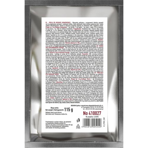 Nakladaná soľ na bylinky KRAKOWSKA KIAKOWSKA 115 g