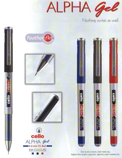 CELLO ALPHA GEL PERO, ČERVENÉ