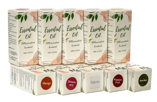 Esenciálny olej s vôňou čerešňových kvetov Sakura Esenciálny olej 10 ml