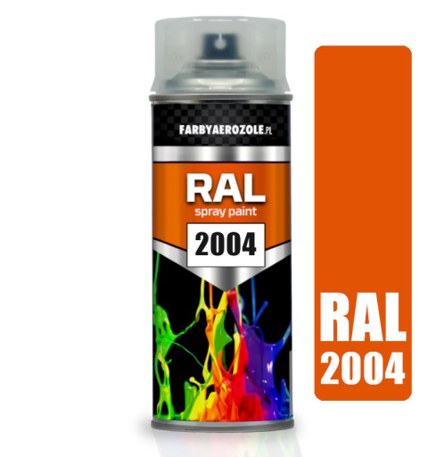 AKRYLOVÝ LAK V SPREJ RAL 2004 ČISTO ORANŽ
