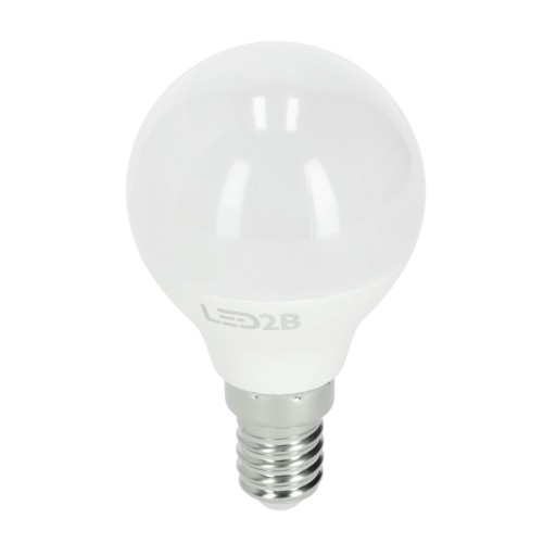 LED guľová žiarovka 7W E14, neutrálna biela, 4000K