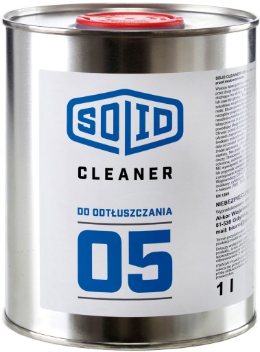 Tuhý čistič 05 na odmasťovanie 1 l
