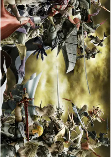 Plagát Anime Manga Final Fantasy VII ff7_032 A3