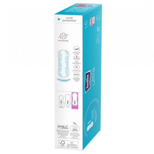 BELLA PANTY ULTRA Extra dlhé VLOŽKY 16 ks.