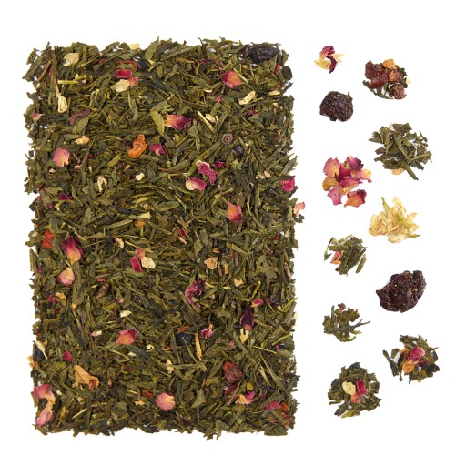 ZELENÝ ČAJ SAKURA SENCHA 100g VIŠŇOVÝ JAZMÍN