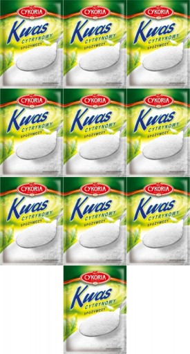 Kyselina citrónová 20g Čakanka x10