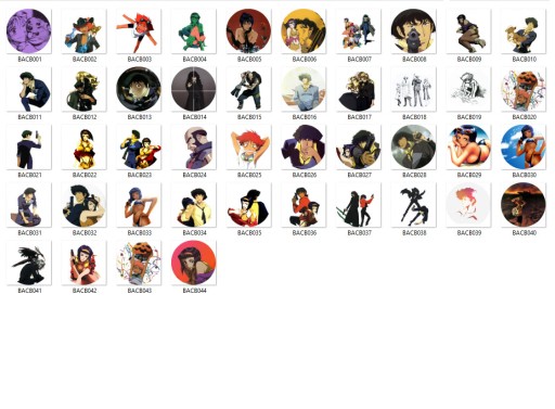 Manga Anime Cowboy Bebop Pins MNOHÉ DIZAJNY