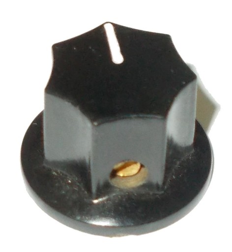 BAKELITOVÝ GOMBÍK pre os 6mm GBS17, 4 kusy