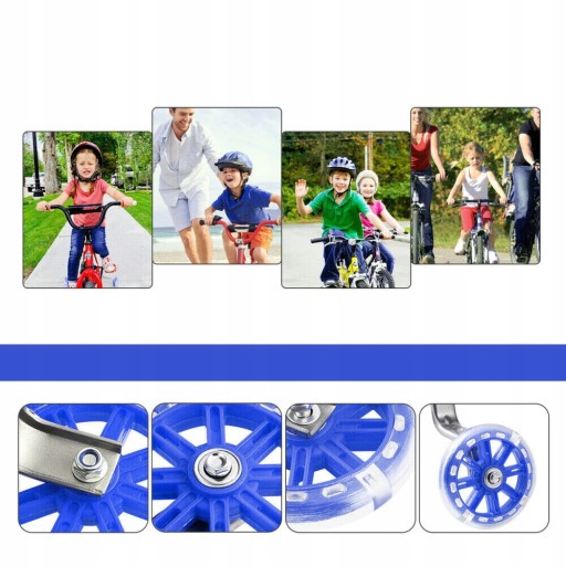 BOČNÉ PODPORNÉ KOLESÁ BICYKLA 12-20