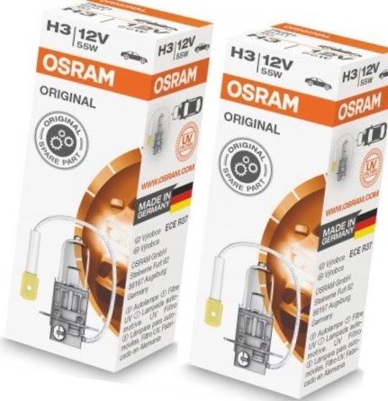 Osram ORGINÁLNA ŽIAROVKA H3 12V 55W PK22s