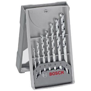 Sada vrtákov BOSCH IMPACT 7 ks do betónu, muriva