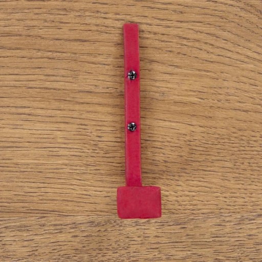 Závesný hák 100mm ČERVENÝ ŽELEZNIČNÝ klinček