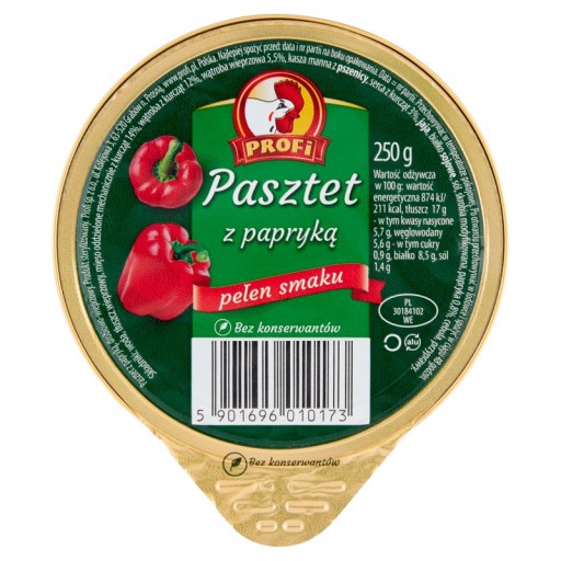 Profi paštéta s paprikou 250 g
