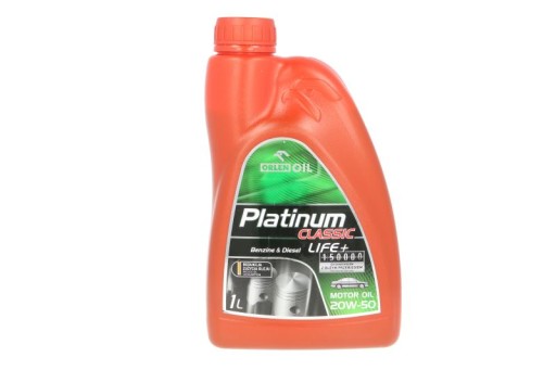 PLATINUM CLASSIC LIFE+ minerálny motorový olej 20W50 |