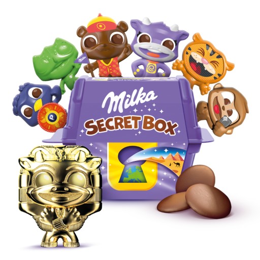 Milka Secret Box nová kolekcia 7 divov sveta